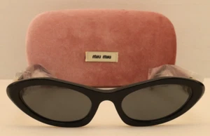 Miu Miu Mu SMU 09Y Sonnenbrille schwarz - Bild 1 von 16