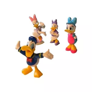 Disney Figuren Donald Duck Daisy Duck 2,5" Vintage Retro - Bild 1 von 4