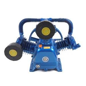 Pompa compressore aria in ghisa monofase 10HP 7,5KW 3 cilindri 1 31,7SCFM - Foto 1 di 15