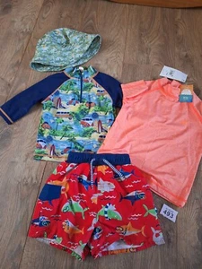 Badeoberteile und Shorts Jungen 2-3 Jahre (B69) - Bild 1 von 10