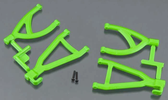 NEW RPM Traxxas 1/16 E-Revo Rear Upper & Lower A-Arm Set Green 80604 - Image 1 of 1