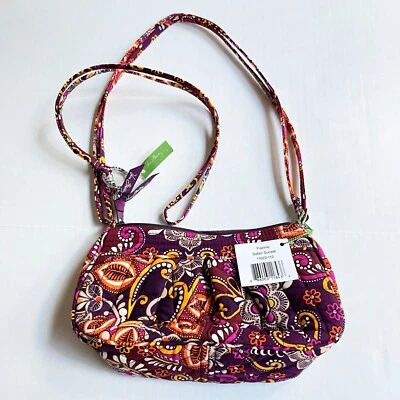 Vera Bradley сумочка Дамская сумка Frannie Safari закат через плечо застежки через плечо новый с Ярлыками - Изображение 1 из 4