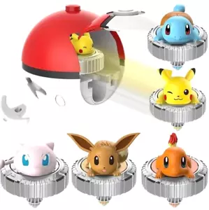 LDCX Pokemon Battle Tops - Beyblade Style - With Pokeball Launcher - New in Box - Picture 1 of 55