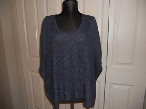 NWOT POLO RALPH LAUREN 100% LINEN LIGHTWEIGHT SWEATER IN INDIGO SIZE XLARGE - Foto 1 di 10