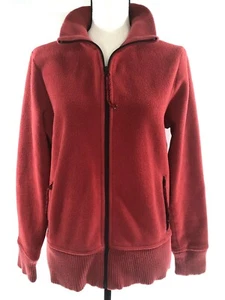 OLD NAVY Damen Fleece rot Micro Langarm Pullover mit durchgehendem Reißverschluss XL $ 45 - Bild 1 von 6