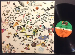LP Led Zeppelin III Germany 1973 Atlantic Deluxe 50 002 Gatefold LP NM-/NM- - Picture 1 of 4