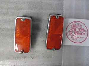 1981 81 YAMAHA XJ750 SECA REFLECTORS FRONT PAIR - Bild 1 von 4