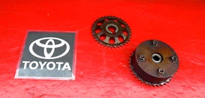 02 03 04 05 06 TOYOTA CAMRY 4CYL 2.4L CAMSHAFT SPROCKETS SET PAIR OEM 2AZ-FE - Picture 1 of 4