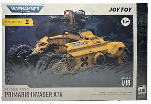 JoyToy Warhammer 40K IMPERIAL FISTS PRIMARIS INVADER ATV 1:18th Scale - Picture 1 of 7