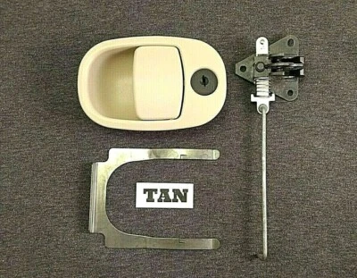 02-07 BUICK RENDEZVOUS GLOVE BOX LATCH TAN STORAGE COMPARTMENT HANDLE LOCK OEM - Image 1 of 4