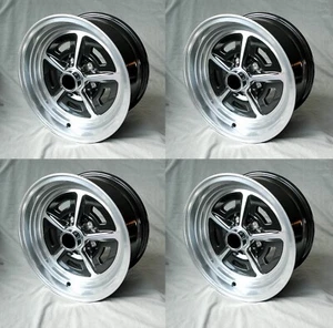 MAGNUM 500 STYLE FELGEN FORD MUSTANG 1964-1973 7x15 8x15 GUTACHTEN - Bild 1 von 4