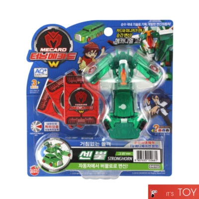 Turning Mecard W STRONGHORN Green Ver. Buffalo Transforming Robot Car Mecanimal - Image 1 of 3