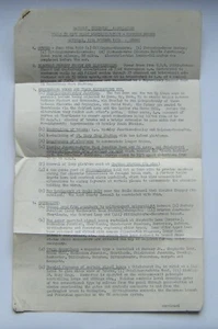 Eisenbahnstudentenvereinigung getippte Notizen für Kent-Besuch Oktober 1959 - Bild 1 von 2