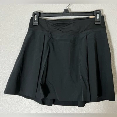 Nike Dri Fit Golf Club Skirt skort womens Black inner shorts size small athletic - Image 1 of 4