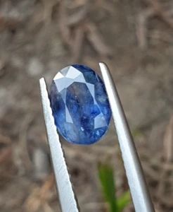 Natural Sapphire  1.40 ct from Kashmir  for jewellery - Picture 1 of 6