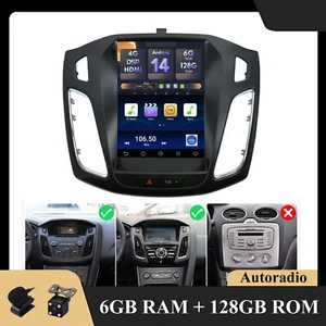 Radio de coche Para Ford Focus 2012-2018 Autoradio 9.7" GPS Apple Carplay DSP BT - Imagen 1 de 21
