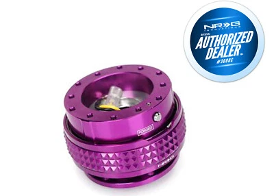 NRG VOLANTE LIBERACIÓN RÁPIDA GEN 2.1 PÚRPURA PIRÁMIDE SRK-210PP-PP Foto 1 de 3