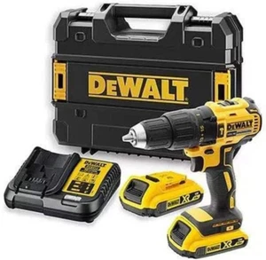 Trapano Avvitatore XR 18V, 2 Batterie 2.0Ah, Motore Brushless, Valigetta TSTAK I - Foto 1 di 12