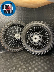 Honda CRF 250/450 2014-2025 gebraucht Haan schwarz Radsatz WRCR086 - Bild 1 von 4