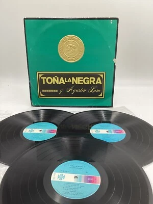 TONA LA NEGRA y AUGUSTIN LARA (74’ ORFEON MEXICO 3x VINYL LP) EX+ - Image 1 of 4