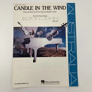 Candle In The Wind Elton John Pianoforte Voce Chitarra Spartiti - Foto 1 di 4