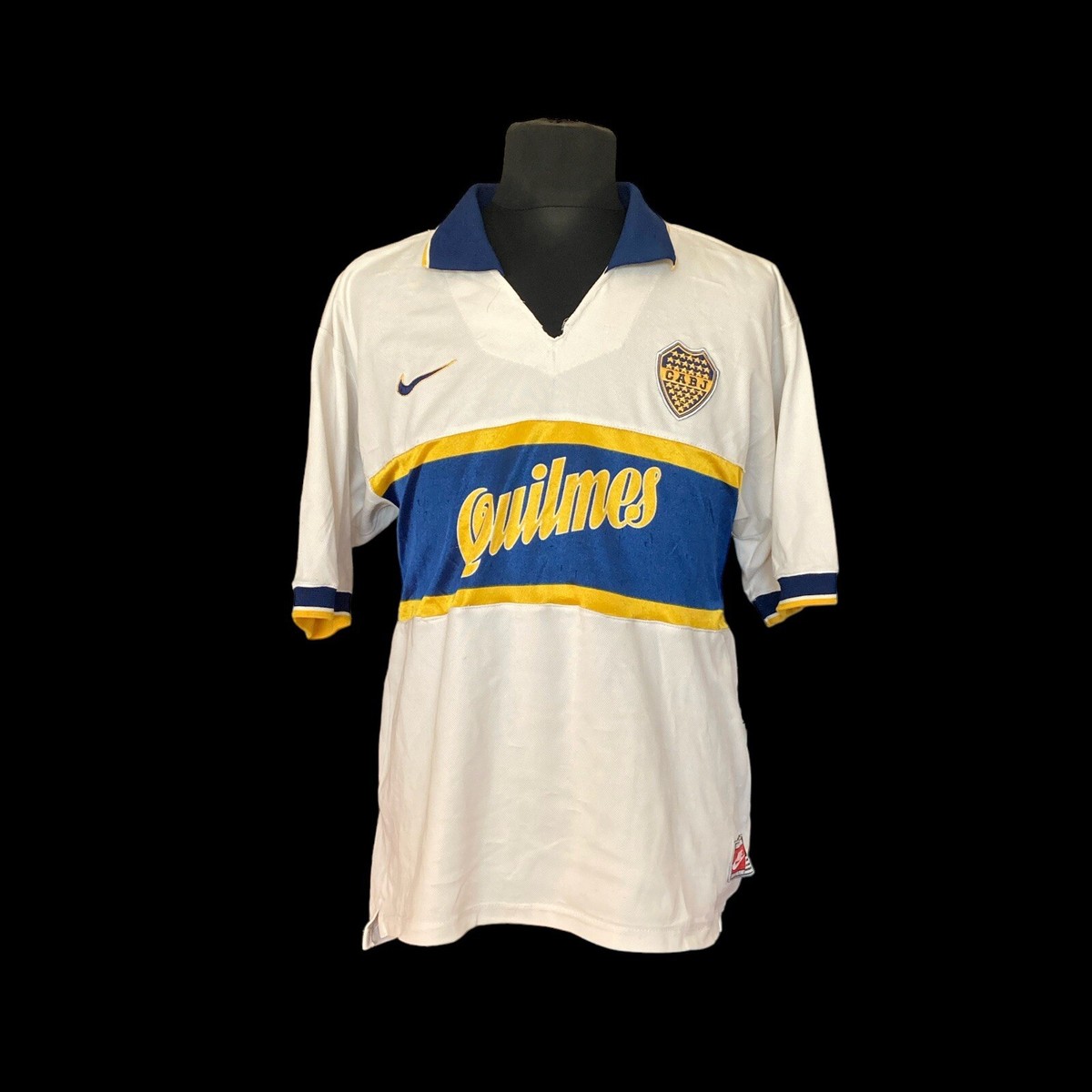 Nike Boca Juniors White International Club Soccer Fan