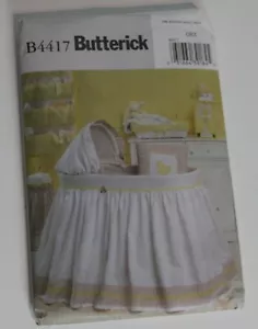 Uncut Butterick Pattern #4417 Baby Nursery Accessories - Picture 1 of 2
