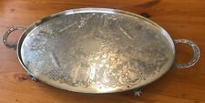 Large silver butlers tray by  Viners of Sheffield