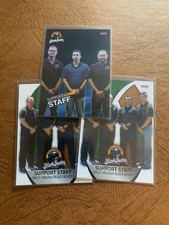 Support Staff 2018 2019 Choice West Virginia Black Bears 3 card lot PWE SHIP
