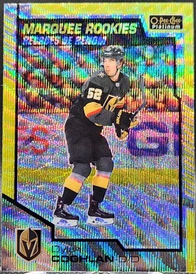 2020-21 O-Pee-Chee Platinum Dylan Coghlan RC #176 Neon Yellow Surge - Image 1 of 2