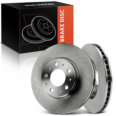 2x Disc Brake Rotors for Volvo C70 1998-2004 850 960 S70 S90 V70 V90 Front Side - Image 1 of 4