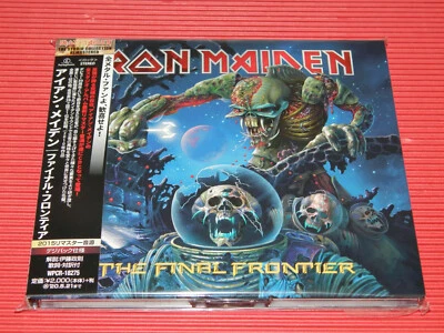 4BT 2015 REMASTER IRON MAIDEN THE FINAL FRONTIER  JAPAN DIGIPAK CD - Image 1 of 3