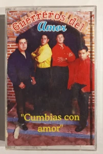 GUERREROS DEL AMOR - CUMBIAS CON AMOR - MEXICAN TAPE ALBUM - Picture 1 of 4