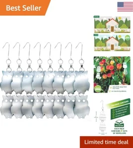 Decorative Reflective Bird Deterrents - Scare Birds Away from Porch - 8-Pack - Picture 1 of 9