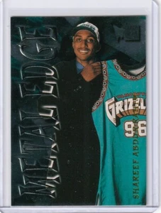 1996-97 Fleer Metal Metal Edge Shareef Abdur-Rahim #12 Rookie RC - Picture 1 of 2