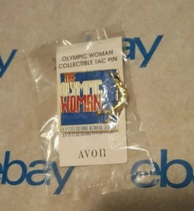 Pin Corbata Tack AVON 1996 The Olympic Woman ATLANTA Patrocinador NUEVO EN PAQUETE - Imagen 1 de 2