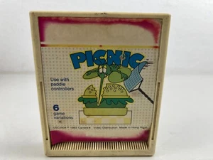Tigervision PICNIC Atari 2600 Game Cartridge Rare PAL - Picture 1 of 9
