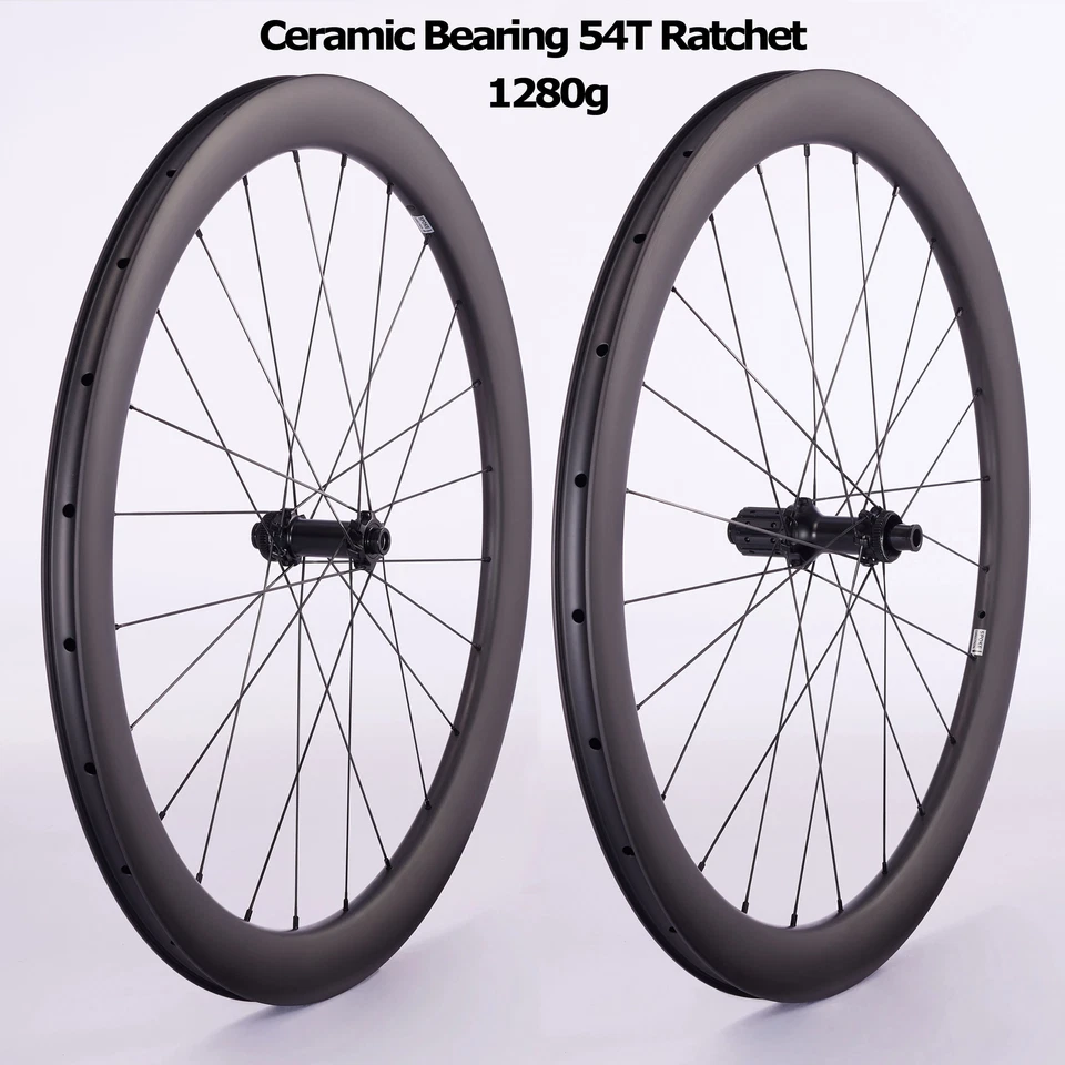 700C Cyclorcross Fahrrad Carbon Laufradsatz Gravel Rennrad Räder Scheibenbremse - Bild 1 von 4