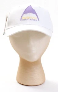 Gorra de béisbol Burton blanca y púrpura con cierre a presión para mujer talla única nueva con etiquetas - Imagen 1 de 4