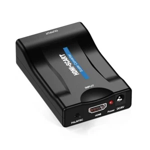 CONVERTITORE da HDMI a SCART ADATTATORE TRASFORMATORE Per TV MHL AUDIO VIDEO FHD - Bild 1 von 6