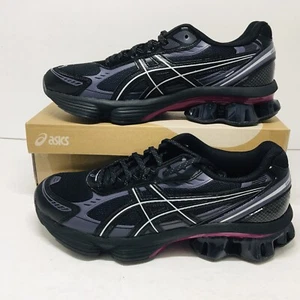 Asics Gel Kinetic Fluent Men’s Black / Black Sneakers Size 9.5 M - Medium - Picture 1 of 23