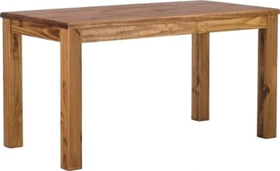 TableChamp Dining Table Rio 55.1 x 31.5 Brazil Solid Wood Pine Oiled Extendable - Image 1 of 3