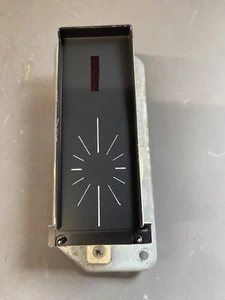 1967 Ford Galaxie Instrument Panel Clock Delete Gauge Dash Light Housing Trim OE - Picture 1 of 7
