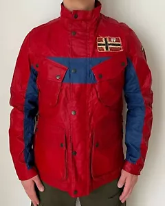 NAPAPIJRI MILITARY BOAT MOTORCYCLE JACKET MEN'S XL - Picture 1 of 6