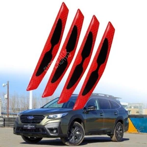 4pcs Door Anti-collision Strip Warning Decorative Sticker For Subaru Outback - Picture 1 of 16