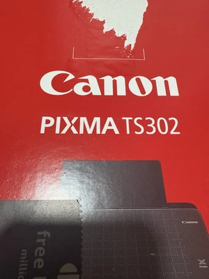 Canon Pixma TS302 Photo Inkjet Printer - Black - Image 1 of 4