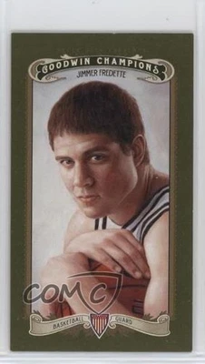 2012 Goodwin Champions Minis Green Lady Luck Back Jimmer Fredette #114 Rookie RC - Image 1 of 2