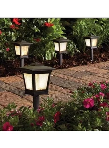 Hampton Bay Miramar LED Pathway Light Kit black construction #1002 753 136 - Picture 1 of 4