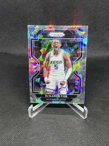 2021-22 Panini Prizm De'Aaron Fox #148 Cracked Ice - Picture 1 of 2