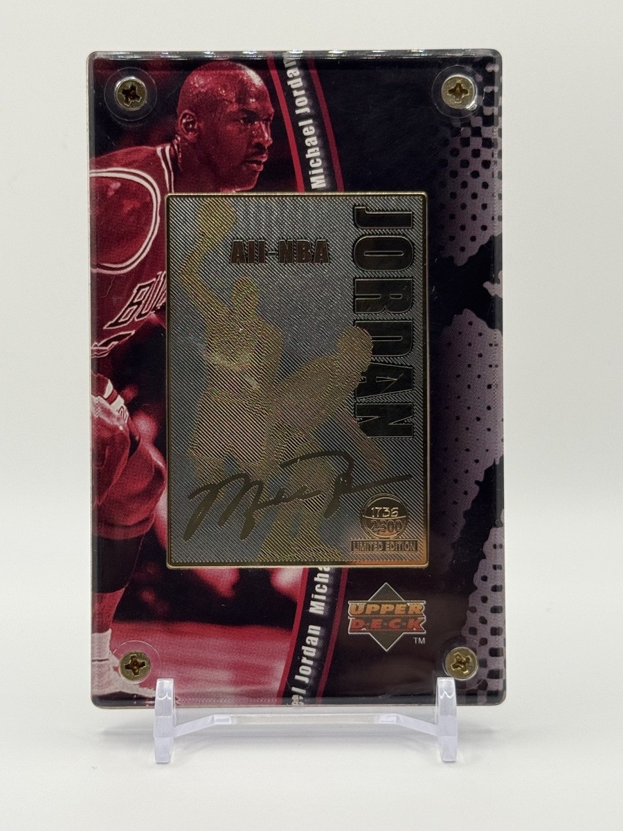 Michael Jordan 24kt Gold Card | eBay